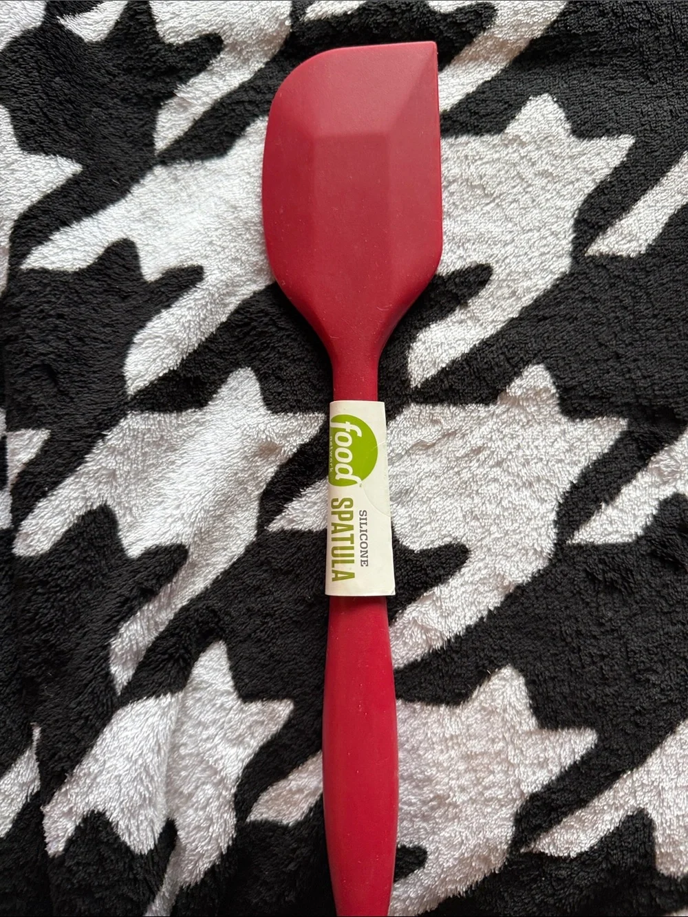 Giada Red Silicone & Bamboo Spatula + 3 Red Silicone Spatulas